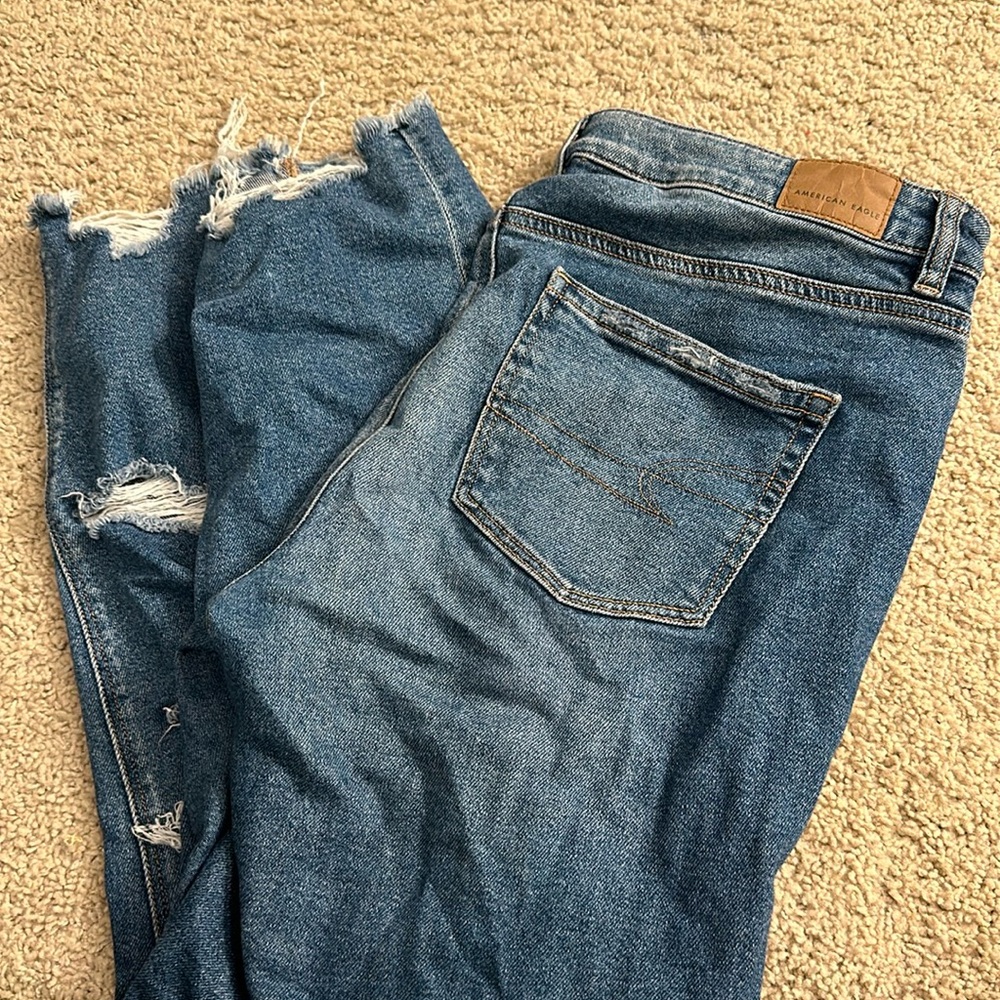 Mom Jean stretch American eagle